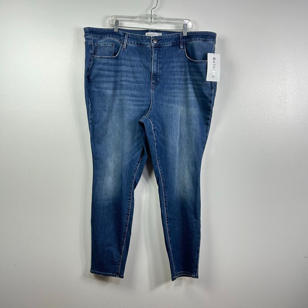 NEW Athleta Sculptek Ultra Skinny Jeans Dark Wash Women’s Plus Size 26